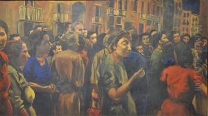 La Folla by Vincenzo Montefusco