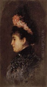 Profilo Di Donna by Vincenzo Montefusco