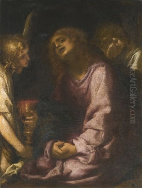Christ Supported By Two Angels - view 1