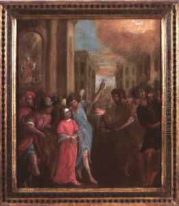 Sainte Agnes by Francesco (Cecco Bravo) Montelatici