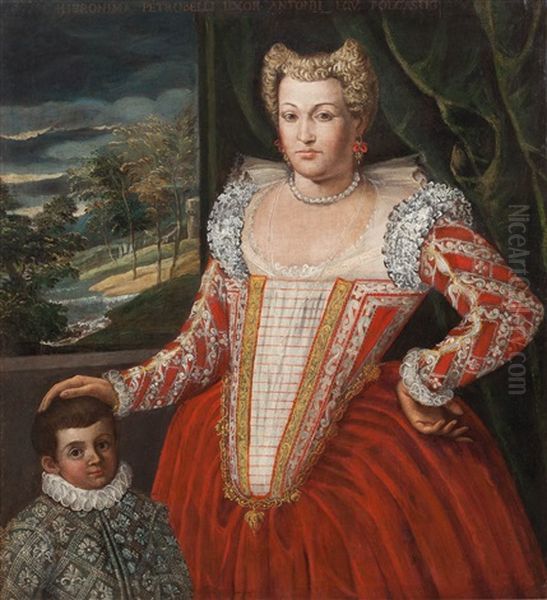 Ritratto Di Dama Con Figlio - view 1