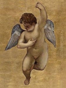 A Putto by Francesco Montemezzano