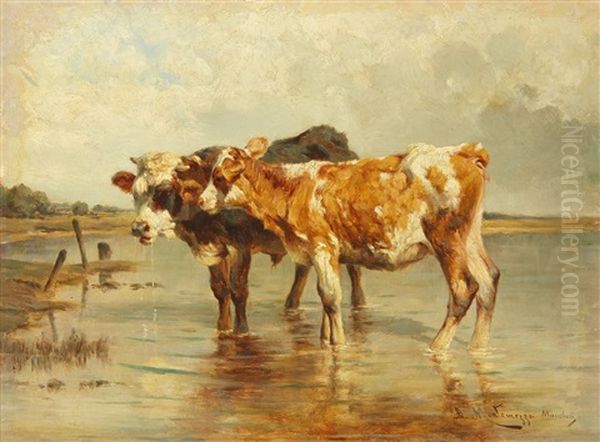 Two Calves - view 1