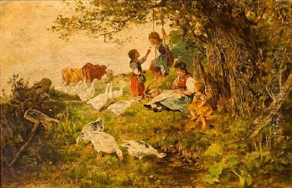 Children At Play - view 1