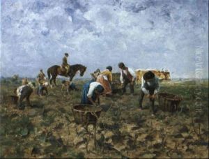Kartoffelernte by Antonis Matteo Montemezzo