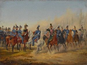 Revue Im Lager Von Augsburg by Dietrich Monten