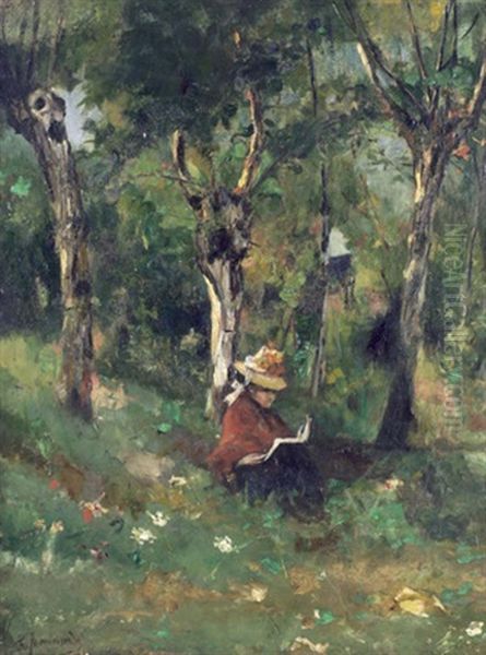 Liseuse Sous Un Arbre - view 1