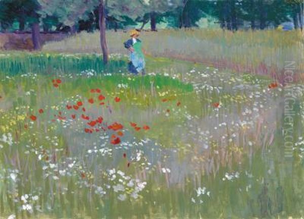 Mohnblumenwiese - view 1