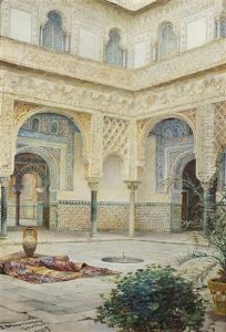 Alcazar De Seville by Jose Montenegro Cappell