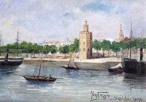 Muelle De Las Delicias by Jose Montenegro Cappell