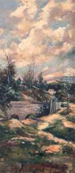 Paisaje Con Puente - view 1