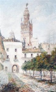La Giralda, Sevilla by Jose Montenegro Cappell