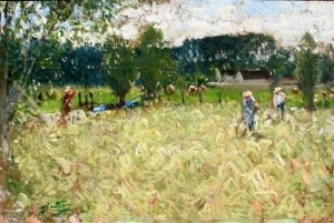 Paesaggio Montano by Pierre Eugene Montezin