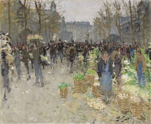 Les Halles, Le Marche Aux Legumes