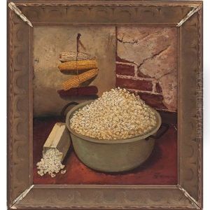 Still Life With Corn And Popcorn Still Life With Corn And Popcorn