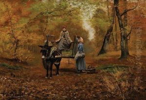 Halte En Sous-bois, Foret De Fontainebleau