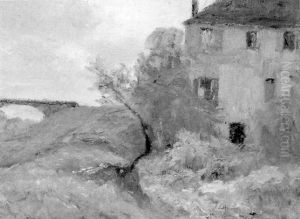 Haus In Bluhender Landschaft Haus In Bluhender Landschaft