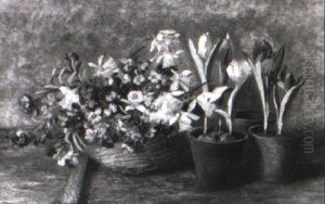 Fruhlingsblumen by Francois Richard De Montholon