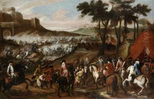A Battle Between Austrians And Turks