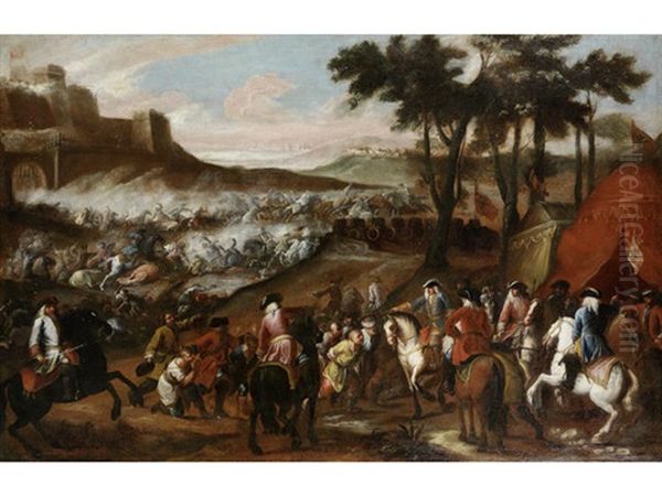 A Battle Between The Austrians And The Ottomans - view 1