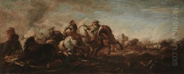 Battaglia Di Cavalieri (pair) - view 1