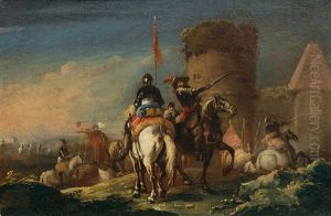 Cuirassiers In Departure