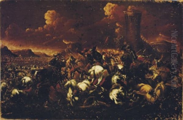 A Battle Skirmish - view 1