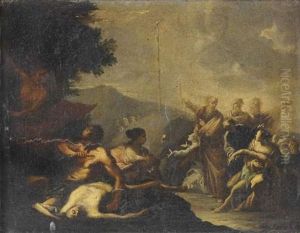 Moise Et Le Serpent D'airain