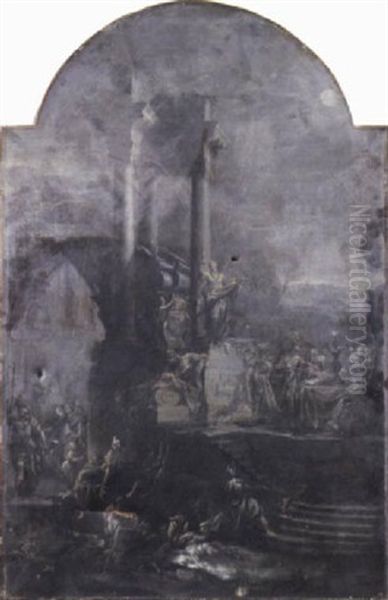An Allegorical Tomb In Memory Of Archibald Campbell, First Duke Of Argyll - view 1