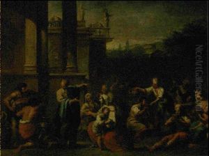La Predication De Saint Paul A Ephese by Francesco Monti