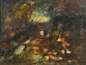 Poulailler Au Crepuscule