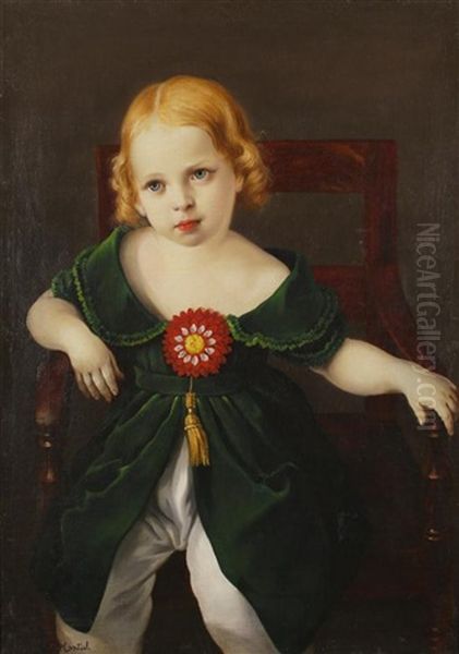 Girl In Chair - view 1