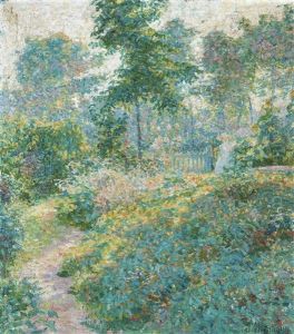 In The Flower Garden by Jenny Montigny