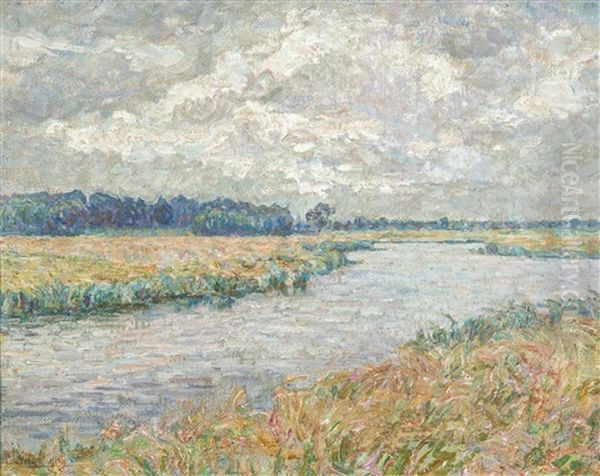 The River Lys In Deurle - view 1