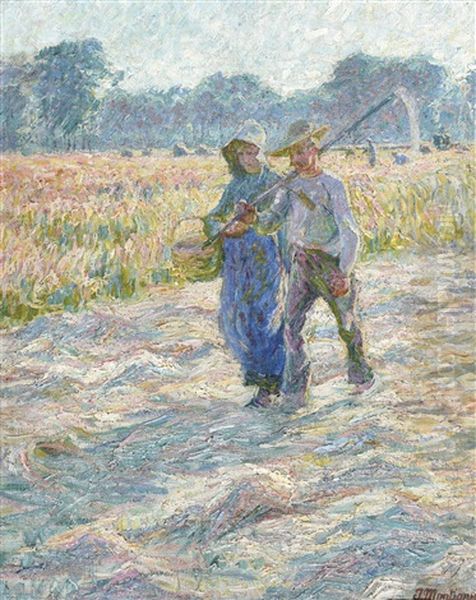 Farmer And His Wife Returning - view 1