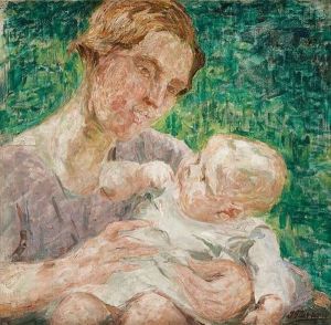 Mere Et Enfant by Jenny Montigny