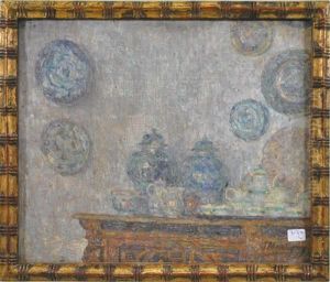 Nature Morte Aux Porcelaines by Jenny Montigny