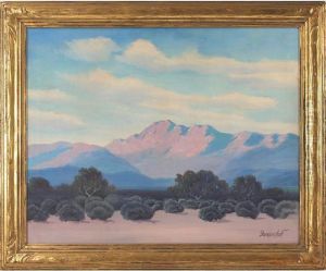 Desert Landscape by George Sanders Bickerstaff