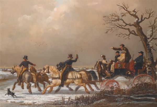 A Winter Carriage Ride - view 1