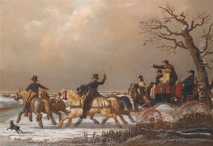 A Winter Carriage Ride A Winter Carriage Ride