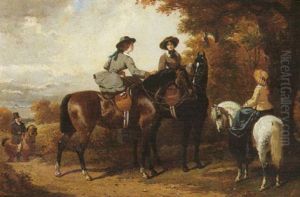 Out Riding by Henri d'Ainecy Montpezat