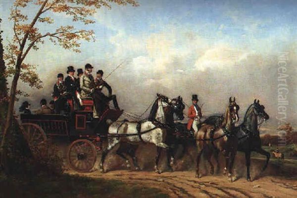 En Route Pour Le Rendez-vous De Chasse - view 1
