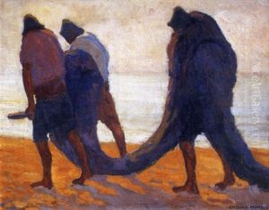 Pescadores by Enrique Pascual Monturiol