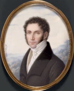 Portrait Du Vicomte Ogier D'ivry, En Buste De Trois-quarts Vers La Gauche