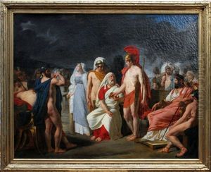 Achilles Presenting The Prize Of Wisdon To Nestor
