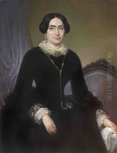 Retratos De Dama Y Caballero (2 Works)