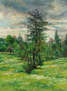 Sommerwiese by Friedrich Wilhelm Mook