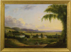 View Near Deerfield 1856 by Albion Harris Bicknell