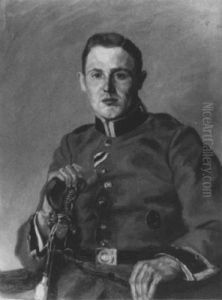 Halbportrait Eines Soldaten Halbportrait Eines Soldaten