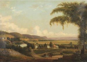 View Near Deerfield by Albion Harris Bicknell